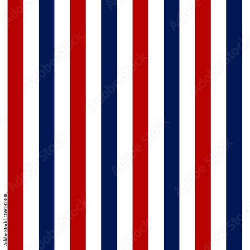 Abstract Seamless Red Blue White Striped Background Vector