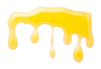 Honey Isolated on White Background