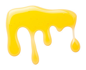 Honey Isolated on White Background