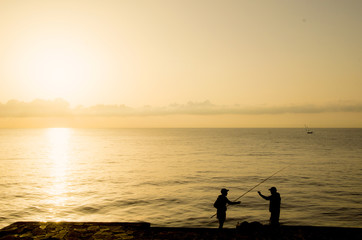 Fototapeta premium fishing tenerife