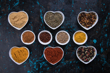 Colors of spices