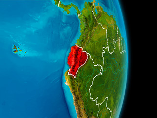 Ecuador on Earth