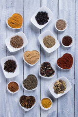 Colors of spices