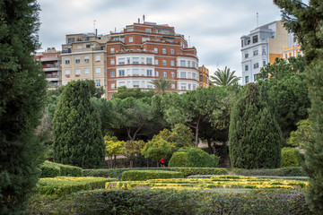 Fototapeta na wymiar City landscape, Valencia Spain