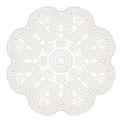 Mandala. Ethnicity round ornament. Ethnic style. Elements for invitation card. Oriental circular pattern, lace background. Cards,brochures,covers. Arabic,Islamic,asian,indian native african motifs.