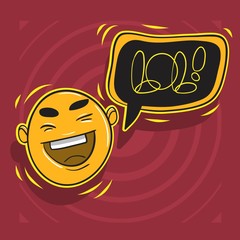 Lol Lots Of Laughs With Laughing Face.