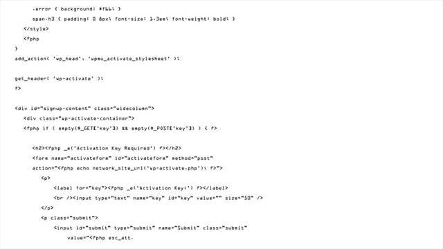 Programming code running down in terminal