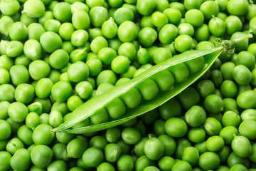 Fototapeta na wymiar Green Peas