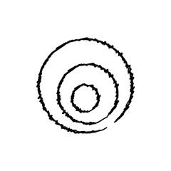 background blue circles, cells abstract