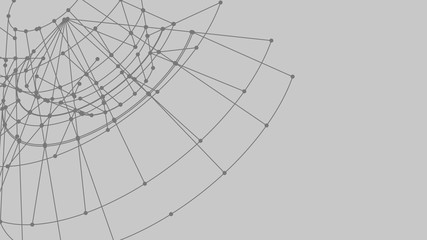 Abstract vector lines