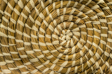 texture basket weave circle pattern