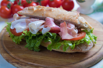 Italian submarine sandwich