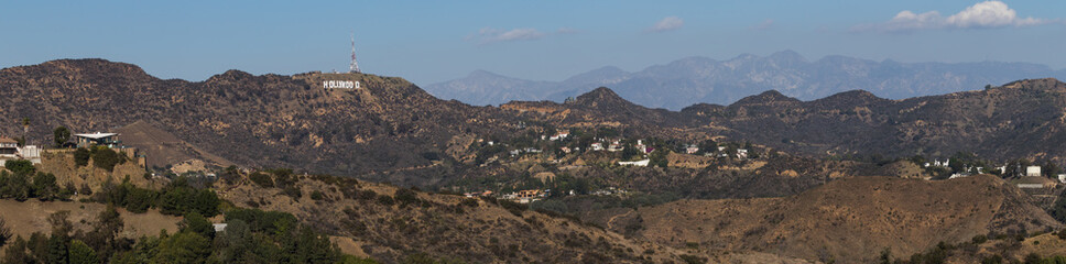 View of Los Angeles from Runyon Canyon Trail