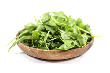 Fresh green arugula