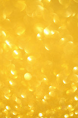 Golden Glitter Abstract Background