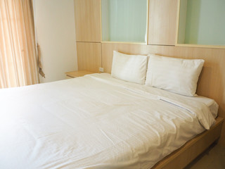 Bedroom in the hotel