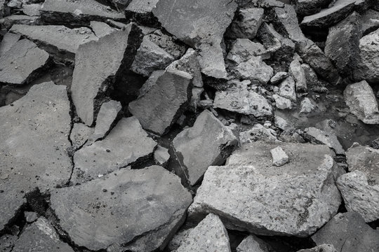Broken concrete texture background