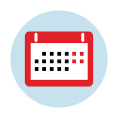 Calendar icon, logo