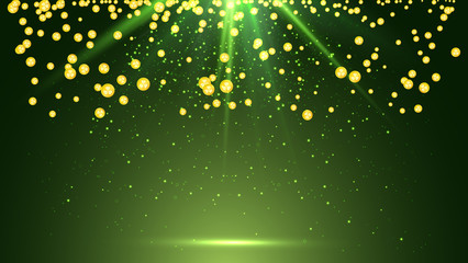 Obraz premium Shiny St. Patricks day background.