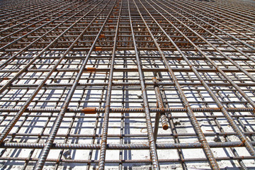 Urban construction buildings foundation