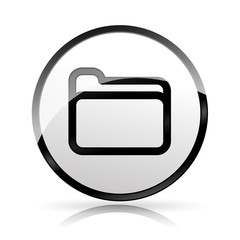 folder icon on white background