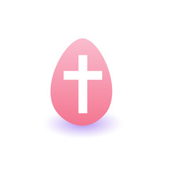 Painter Easter Egg Icon Isolated On White