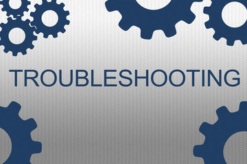 TROUBLESHOOTING - professional concept