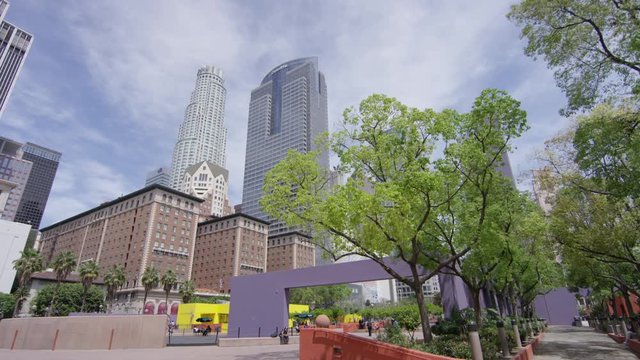 Deloitte tower in Los Angeles