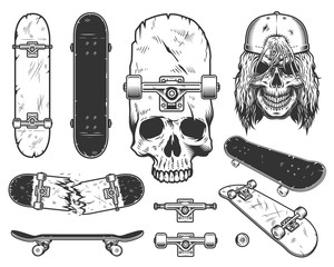 Set of skateboards © DGIM studio