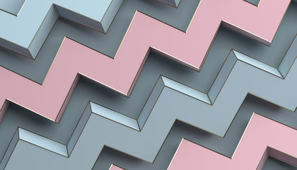 Abstract 3d rendering of geometric shapes. Modern background with simple forms. Minimalistic design for poster, cover, branding, banner, placard.