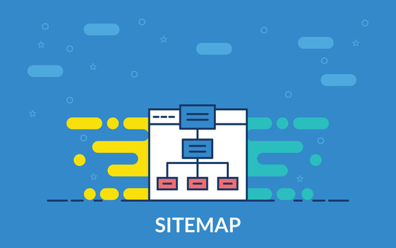 Sitemap Vector Icon