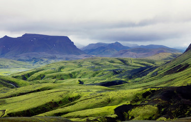 Mountains in Iceland