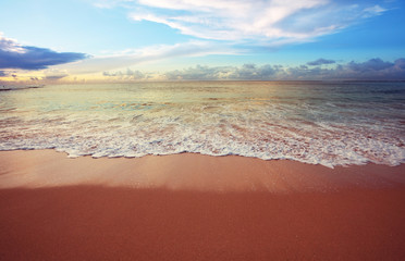 Sea sunset