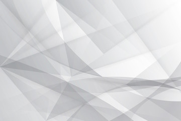 Abstract gray and white Lowpoly vector background. Template for style design.