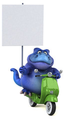 Fun Trex - 3D Illustration