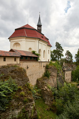 ruin of the Valdstejn gothic castle