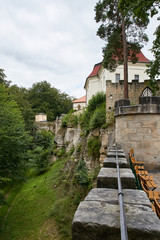 ruin of the Valdstejn gothic castle