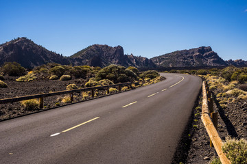 Tenerife vulcan mount El Teide National Park