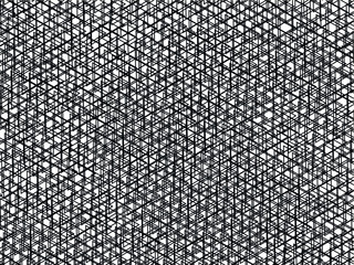 Abstract vector background. Monochrome composition of regular overlapping graphic elements.