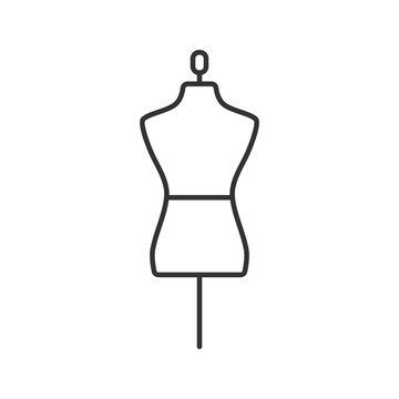 Mannequin linear icon