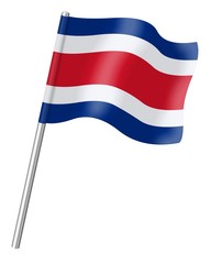 Flag of Costa Rica 