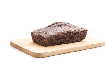 Fototapeta na wymiar chocolate brownie cake