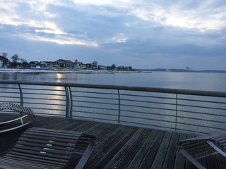 Obraz premium Ostsee_Niendorf_Winter