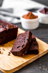 chocolate brownie cake