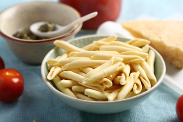 Pasta cooking ingredients