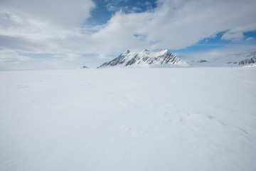 Mt Vinson, Sentinel Range, montagnes Ellsworth, Antarctique
