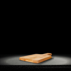 Kitchen desk space and black space 