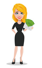 Beautiful business woman