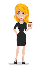 Beautiful business woman