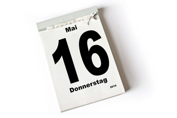 16. Mai 2019